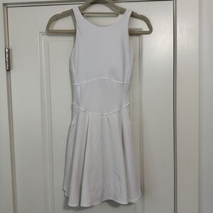 Lululemon 4 White Court Crush Dress ~ Lined Pickleball Tennis Golf Athletic